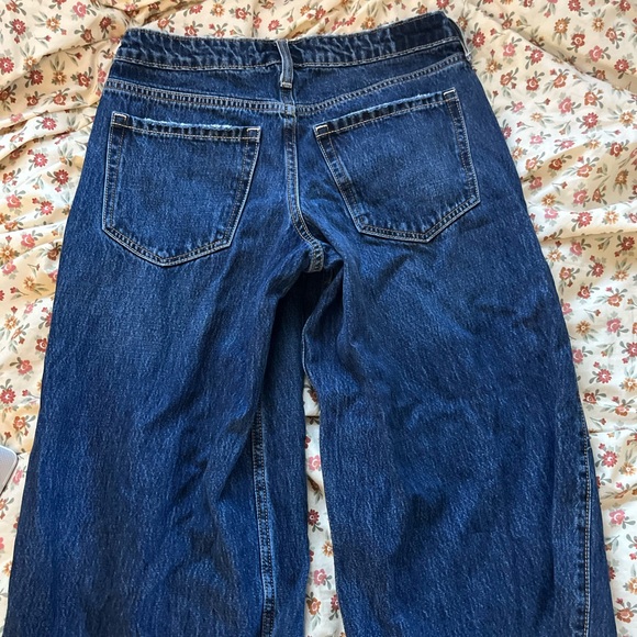 Y2K Baggy dark wash Hollister jeans size 2 regular length - Picture 7 of 9